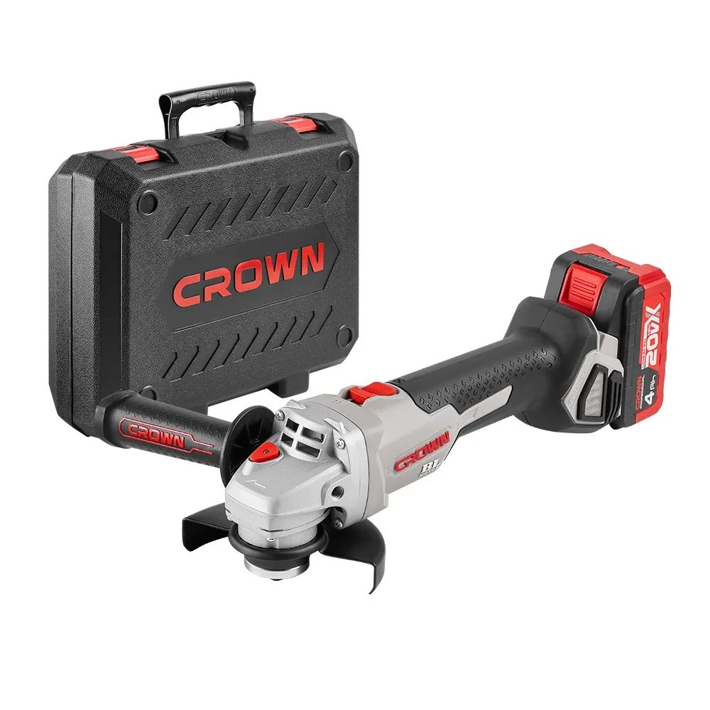 Аккумуляторная углошлифовальная машина BL CROWN CT23001-125HX-4 BMC CROWN, фото 1