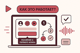 Обзорный ролик или ролик-инструкция к мобильному приложению или сайту