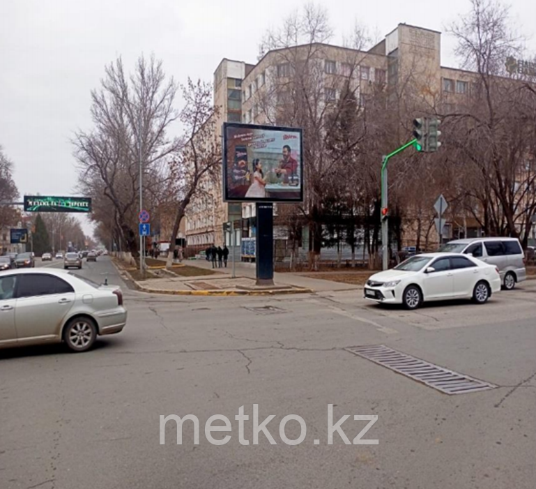 Билборд: пер. пр. Н. Назарбаева - ул. Сарайшык А, фото 1