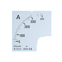 iPower 3000/5 амперметріне арналған шкала