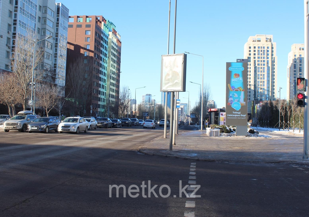 Медиаборд: Левый берег Район: Есиль
Керуен (Достык-Сауран)
Сторона А, фото 1