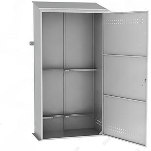 Шкаф для 2-х газовых баллонов ШГБК-013 усиленный (2400х1250х600)