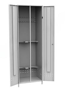 Шкаф для 2-х газовых баллонов ШГБК-021 на ножках усиленный (2000х650х500)