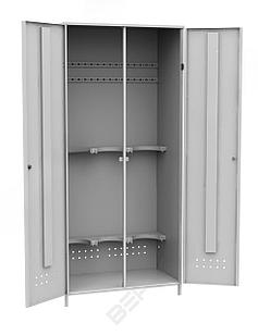 Шкаф для 3-х газовых баллонов ШГБК-022 на ножках усиленный (2000х900х500)