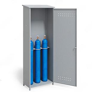 Шкаф для 3-х газовых баллонов 10 л ШГБК-024 усиленный (1800х600х320)