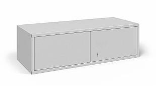 Металлический шкаф для противогазов ХПГ-4Г, с двумя дверцами (260х870х380)