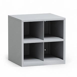 Металлический шкаф для противогазов ХПГ-4В без дверей (450х450х400)