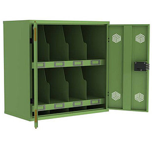 Усиленная антресоль для хранения 8 противогазов PROTECTING-8 (800х730х400)