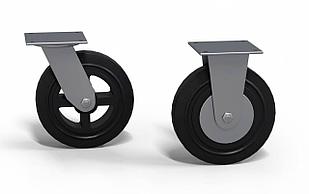 Комплект колёс d 200 (2 поворотных, 2 неповоротных)