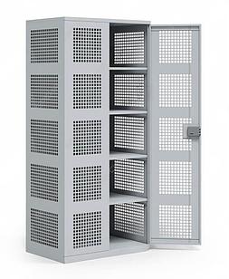 Шкаф для хранения денег двухстворчатый, 4 полки (2000х900х600)