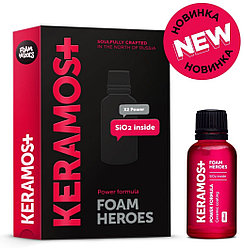 Foam Heroes Keramos+ керамическое покрытие для ЛКП автомобиля, 30мл