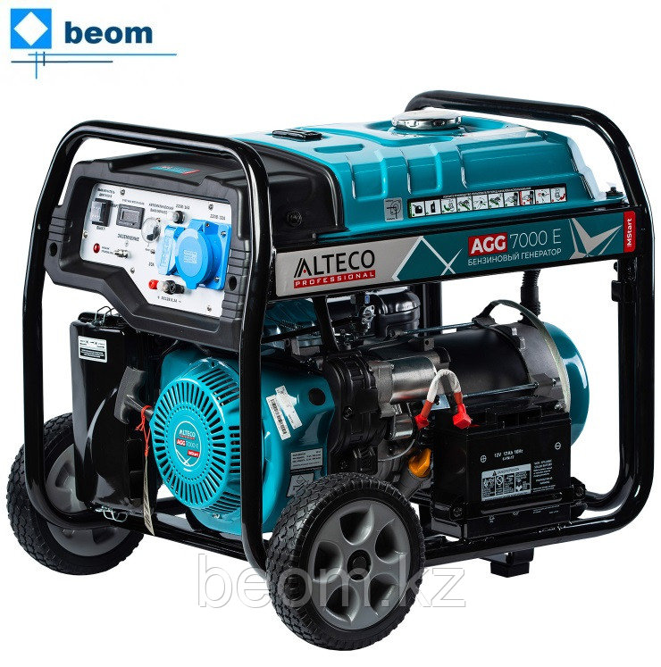 Бензиновый генератор Alteco Professional AGG 7000Е Mstart (5кВт | 220В) электростартер