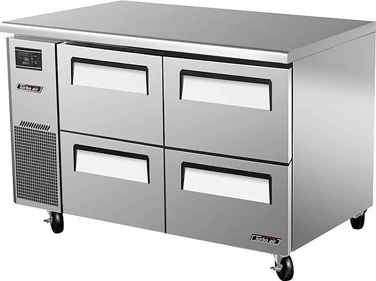 Стол холодильный Turbo air KUR12-2D-4 700 мм, фото 1