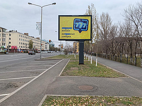 Ситиборд: пр. Женис Победы (Аграрный университет) А