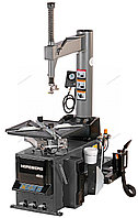 Станок шиномонтажный полуавтомат, двухскоростной, стол с накладками, взрывная накачка, 380 В, серый
