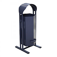 Крытая урна, металл