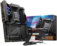 Msi Сист.плата MSI MPG X870E CARBON WIFI, X870E, AM5, 4xDDR5, 3xPCI-E x16, M2, SATA, Thunderbolt, HDMI, WIFI7,