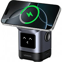 Ugreen Беспроводная зарядка Ugreen W709 45775 2-in-1/15W Magnetic Wireless Charger for IPhone + AirPods