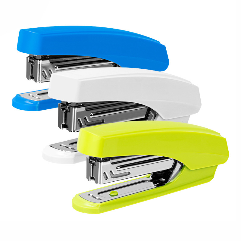 Степлер DELI до 15 листов, ассорти, фото 1