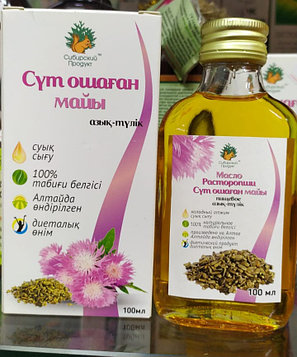 Масло расторопши алтайское, 100мл