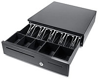 Кассовый бокс LAS-405, 5 купюр / 5 монет, электромеханический замок