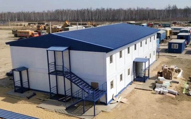 Модульные здание, АБК, Быстровозводимые здание, вахтовые поселки, павильоны, утепленные контейнера, офисы, бытовки, дачные дома, п - фото 1 - id-p123822246