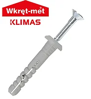 Дюбель-гвоздь 6х40 SMK WKRET-MET (200 шт\2400)