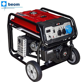 Бензиновый генератор SENCI SC8000-II (7 кВт | 220В | вес 88 кг | бак 25 л | с дистанционным пультом | электростартер )