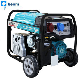 Бензиновый генератор Alteco Professional AGG 8000TE Duo (6.5 кВт | 220/380В | бак 25 л | вес 90 кг |электростартер)