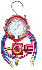 Манометрический коллектор CT-468H со смотровым стеклом (R22/134/404/410; 1 вентильный