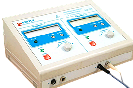 Электростимулятор противоболевой ЭСП-01-«Вектор-МС» (по А.А.Герасимову) с наклонной панельюв полной комплектации