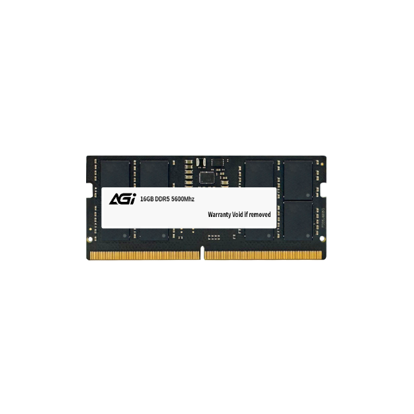 ОЗУ AGI SODIMM 16Gb DDR5, 5600MT/s, CL40, 1.1v (AGI560016SD238-ST)