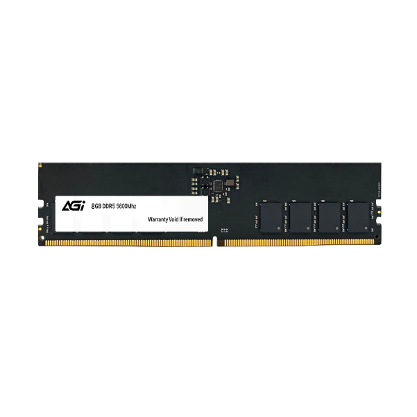 ОЗУ AGI UDIMM 8Gb DDR5, 5600MT/s, CL40, 1.1v (AGI560008UD238-ST)