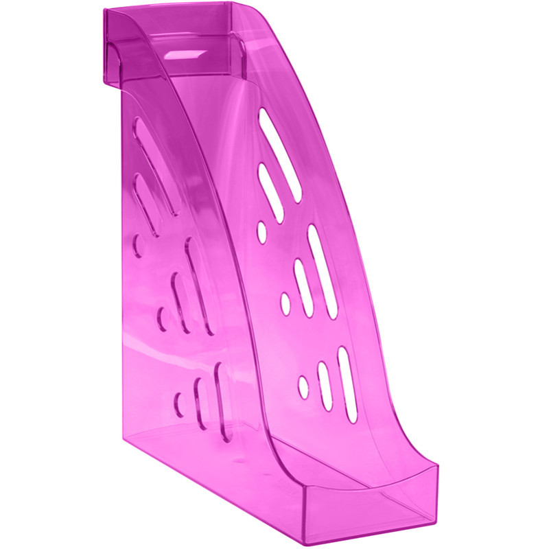 Лоток вертикальный СТАММ "Эксперт" тонированный, слива, фото 1