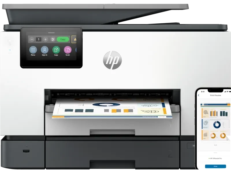 МФУ HP Europe OfficeJet Pro 9130b 4U560C, фото 1