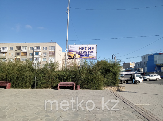Билборд: бул. Ғарышкерлер 50 / ул.Сефуллина, А