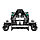 ROCKFORCE Домкрат подкатной гидравлический 3т (h min 80мм, h max 508мм) 52956 RF-TZ830026, фото 4