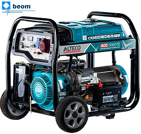 Бензиновый генератор Alteco Professional AGG 11000TЕ ( 8,5кВт |  380/220В  | бак 25 л | Вес 95 кг |  электростартер )