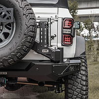 Кронштейн запасного колеса MEIKA для Ford Bronco 2021-2024 Форд Бронко держатель запасного колеса калитка запаски