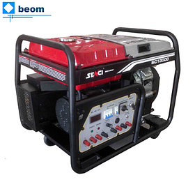 Бензиновый генератор SENCI SC13000 (12кВт | 220В | Вес 195 кг | бак 30 л | электростартер )