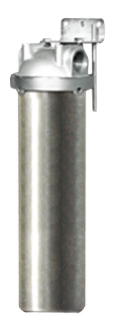 Корпус фильтра металлический стандарта Big Blue 10" с прямой промывкой (HMF-10 A 1)