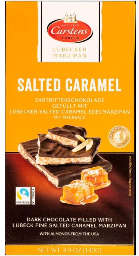 Шоколадная плитка Carstens Salted Caramel 140 гр / Германия