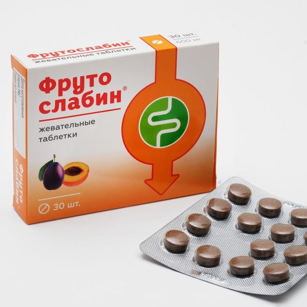 Витамир ( Vitamir ) Фрутослабин, 30 жевательных таблеток, фото 1