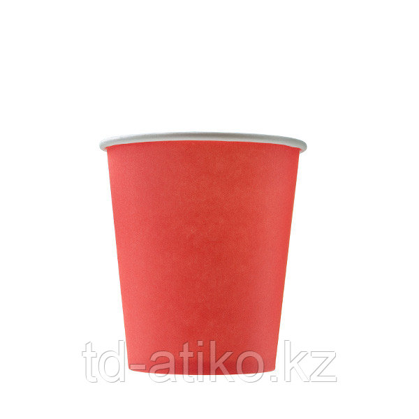 HB80-280 (УПАК) Стакан бумажный одноразовый 250 мл. (, 5883, 0496 Red 80-280, 75/tube, 1 500/ctn.)