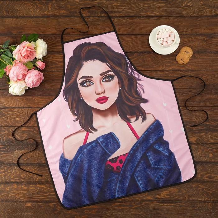 Фартук Этель Love Life «Милашка», 70×80 см, 100% п/э - фото 1 - id-p123856132