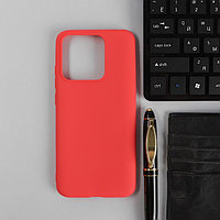 Чехол PERO, для телефона Xiaomi Redmi 10A, силиконовый, красный