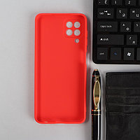 Чехол PERO, для телефона Samsung A22, силиконовый, красный
