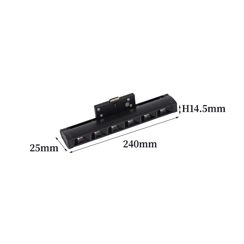 Магнитный трековый светильник ZION M05-LBM12 10w 4000K, фото 1