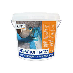 Гидрооқшаулағыш дайын созылғыш Аквастоп пастасы, 5 кг