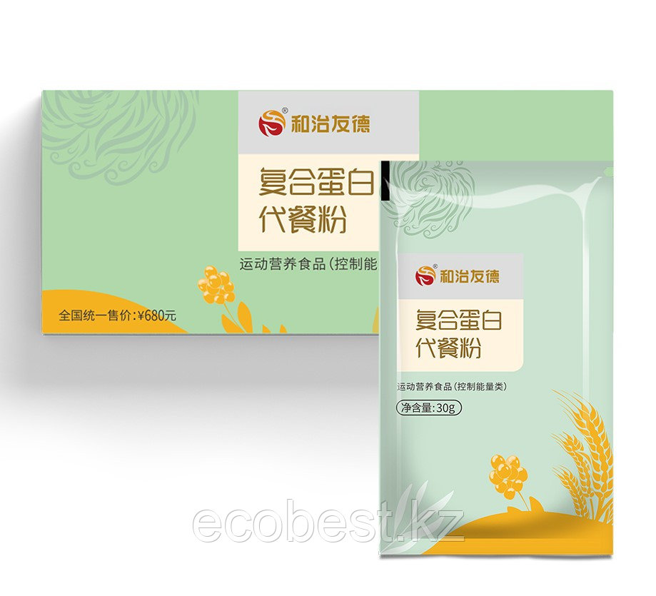 Комплексный белковый протеин с пробиотиками, Whieda, 20пак., фото 1